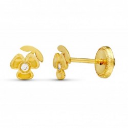 18K PENDIENTES ORO AMARILLO...