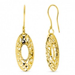 18K PENDIENTES ORO AMARILLO...