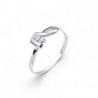 18K SORTIJA ORO BLANCO DIAMANTES TALLA BRILLANTE 0.026 QTES.