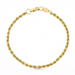 18K PULSERA CORDON. 19 CM....