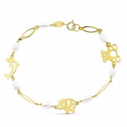 18K PULSERA ORO AMARILLO...