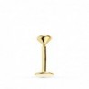 18K PIERCING NARIZ BOLA ORO 2MM