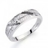 18K SORTIJA ORO BLANCO DIAMANTES TALLA BRILLANTE 0,030/0,410 QTES.