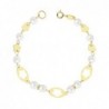 18K PULSERA COMUNION PERLA 5,5MM. 16CM.