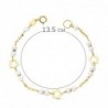 18K PULSERA PERLAS 3,5MM. 13.5 CM.