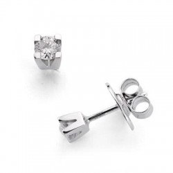 18K PENDIENTES 2 DIAMANTES...