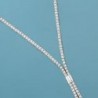 18K GARGANTILLA ORO BLANCO CIRCONITAS