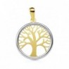 18K COLGANTE BICOLOR ARBOL DE LA VIDA 20MM.