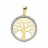 18K COLGANTE ARBOL DE LA VIDA. 20 MM.