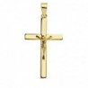 18K CRUZ CON CRISTO 29 X 18 X 3 MM.