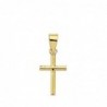 18K CRUZ LISA. 15 X 8 X 1,5 MM