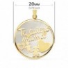 18K COLGANTE ORO AMARILLO MAMA NACAR NIÑO Y NIÑA 20MM.