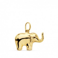 18K COLGANTE ELEFANTE LISO....