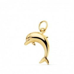 18K COLGANTE DELFIN LISO....