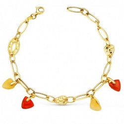 18K PULSERA ORO AMARILLO...