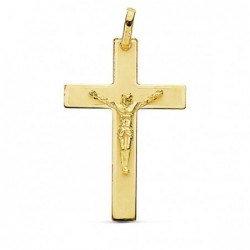 18K CRUZ CON CRISTO 29 X 20 MM