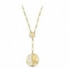 18K GARGANTILLA ORO AMARILLO MOTIVOS CIRCULOS CALADOS