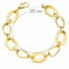 18K PULSERA ORO AMARILLO ESLABONES HUECOS. ANCHO: 12,5 MM. LARGO: 20 CM.