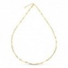 18K GARGANTILLA ORO AMARILLO TRAMOS Y ESLABONES 45 CM