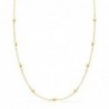 18K CADENA ORO AMARILLO  FORZADA CON BOLAS LISAS 3 MM. LARGO: 45 CM