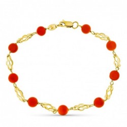 18k PULSERA ORO AMARILLO...