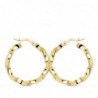 18K AROS ORO AMARILLO RELIADOS HILO 26 X 3 MM