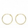 18K AROS ORO AMARILLO TUBO HUECOS. 16 X 0,8 MM.