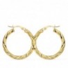 18K AROS ORO AMARILLO RELIADOS GRANO 26 X 3 MM