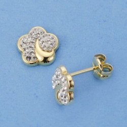 18K PENDIENTES ORO AMARILLO...