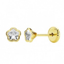 18K PENDIENTES ORO AMARILLO...