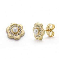 18K PENDIENTES ORO AMARILLO...