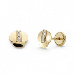 18K PENDIENTES ORO AMARILLO...