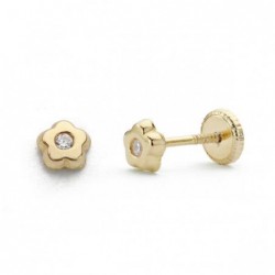 18K PENDIENTES ORO AMARILLO...