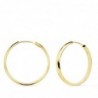 18K AROS ORO AMARILLO MEDIA CAÑA LISOS LIGEROS 23 X 3 MM.