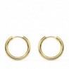 18K AROS ORO AMARILLO REDONDOS LISOS LIGEROS 16 X 2 MM.