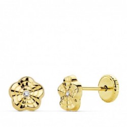 18K PENDIENTES ORO AMARILLO...