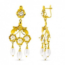 18K PENDIENTES ORO AMARILLO...