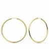 18K AROS REDONDOS LISOS LIGEROS 43 X 2 MM.