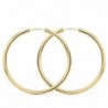 18K AROS REDONDOS LISOS LIGEROS 35 X 2 MM.