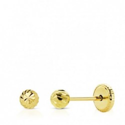 18K PENDIENTES ORO AMARILLO...