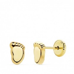 18K PENDIENTES ORO AMARILLO...