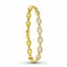 18K PULSERA ORO AMARILLO CIRCONITAS