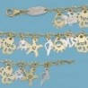 18K PULSERA BICOLOR FETICHES