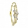 18K PULSERA ORO BICOLOR LAZO.