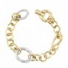 18K PULSERA BICOLOR 20,5 CM