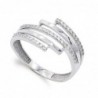 18K SORTIJA ORO BLANCO Y CIRCONITAS