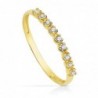 18K SORTIJA ORO AMARILLO 9 CIRCONITAS GROSOR 2 MM.