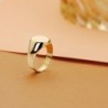 18K SELLO ORO AMARILLO HUECO LISO EN BRILLO CADETE O CABALLERO 13 X 10 MM