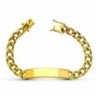 18K ESCLAVA ORO AMARILLO MACIZA 19.5 CM 8 MM 24.50 GRS.