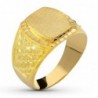 18K SELLO ORO AMARILLO LABRADO.